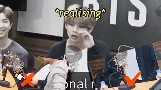 Bts V Putting His Hand Near Zipper Caught