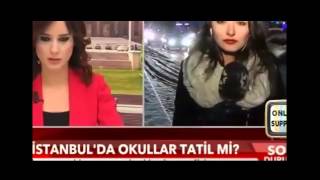 Nazlı Çelikin Canlı Yayın Kazası