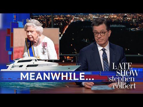 Meanwhile... Queen Elizabeth's Swanky Escape Plan