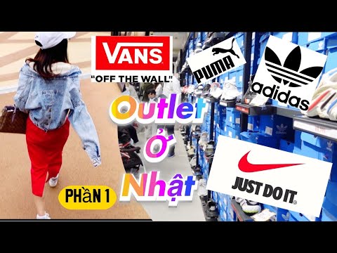 Khu Mua Sắm OUTLET Ở Nhật Có Gì ? Phần 1 (ADIDAS, NIKE, PUMA, VANS) II Quyen in JAPAN✅