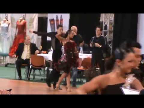 IDSF INTERNATIONAL OPEN LATIN ／ DSFO 2011 ／ Charles-Guillaume エレナ -- Quarter 決勝戦（ファイナル）　 samba