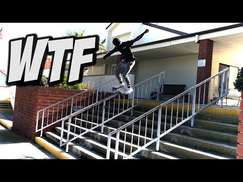 SKATING A KNOBBED RAIL AND MUCH MORE !!! - NKA VIDS -