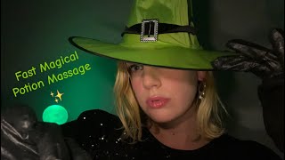 Asmr Fast & Aggressive Witch Mage With A Magical Potion With Gloves