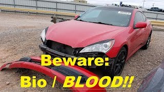Let's Look Around Copart - BEWARE - BLOOD
