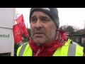 Unilever strike at Purfleet