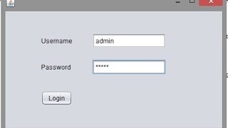 How to Simple Create Login Form in java Swing GUI (Windows Builder) How to Simple Create Login Form in java Swing GUI (Windows Builder)
