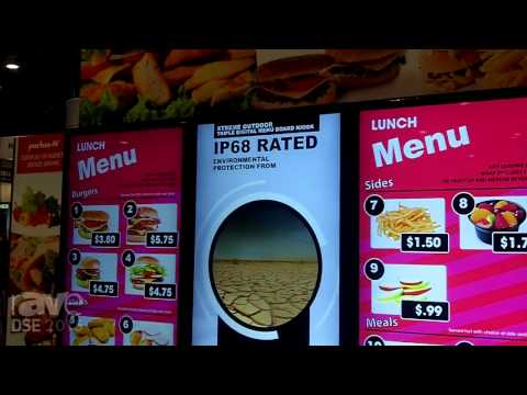 DSE 2015: Peerless-AV Explains Its Triple Digital Menu Board Solution