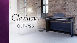 Yamaha Clavinova CLP-725 Digital Piano Overview