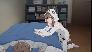 Kaede Try To Rouse Sakuta Twixtor