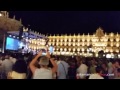 Concierto de Hombres G en la Plaza Mayor de Salamanca
