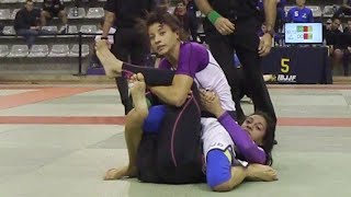 Women's Nogi Jiu-Jitsu Larissa Campos Disqualification Win