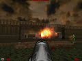 Brutal Doom Burning Stuff with the Mancubus Flame Cannon