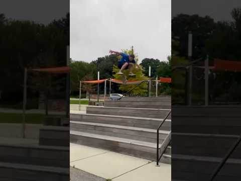 MASSIVE LASER FLIP ON BIG BALTIMORE 5 BLOCK - YOSHI TANENBAUM #SHORTS