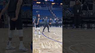 Markelle Fultz Warms Up Before Facing The Nuggets