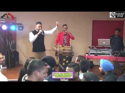 Part 1 Vaisakhi Event With Amar Sajaalpuri-Live Stage Show DanceDholBhangra...