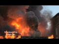 Massive inferno destroys mill complex in Woonsocket, RI
