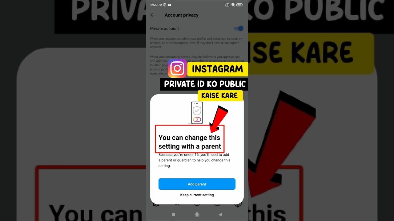 Instagram Private I’D Se Public Kaise Kare 2025 | Add Instagram Private I’D Se Public Kaise Kare 2025 | Add