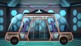 Teleférico Garagem para Carros desenhos animados Cable Car garage Kids TV Channel Português