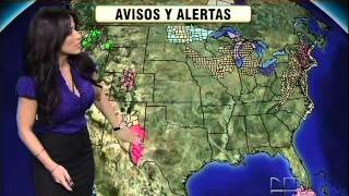 Jackie Guerrido Dark Blue Top, Short Black Skirt, Black Hose.avi