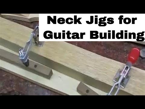 Les paul guitar neck jigs luthier builder templates for custom project