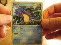 Opening a Lapras H/S Undaunted Pokemon Blister Pack