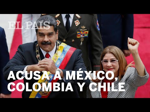 MADURO acusa a diplomáticos de CHILE, MÉXICO y COLOMBIA de participar en el ATENTADO contra él