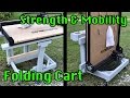 Folding Portable X-Carve Table: Strength and Mobility Demonstration