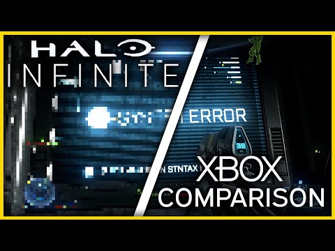 Halo Infinite Xbox One vs Series X Graphics Comparison