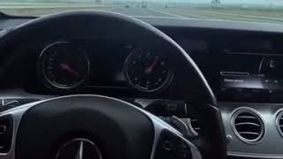 Yokluğunun Kefeni̇ Mercedes E220 Araba Snapi̇ Gündüz Hiz Denemesi̇