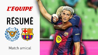Football Lamine Yamal Étincelant, Rashford Enfin Buteur.. Le Fc Barcelone Colle Une Manita À Daegu