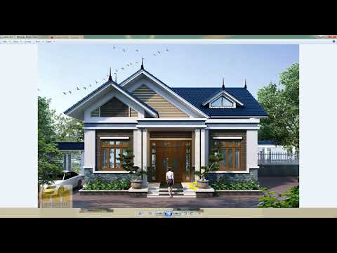 MẪU NHÀ CẤP 4 MÁI THÁI TẠI LẠNG SƠN CHỈ 500TR