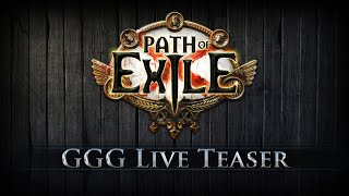Path of Exile: GGG Live Teaser (July 2024)