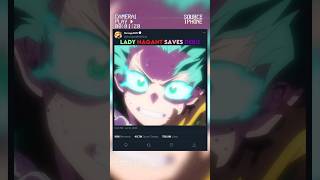 Lady Nagant Saves Deku