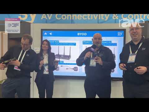 ISE 2024: SY Electronics Presents Wizard 4 Wireless Presentation and Collaboration Device