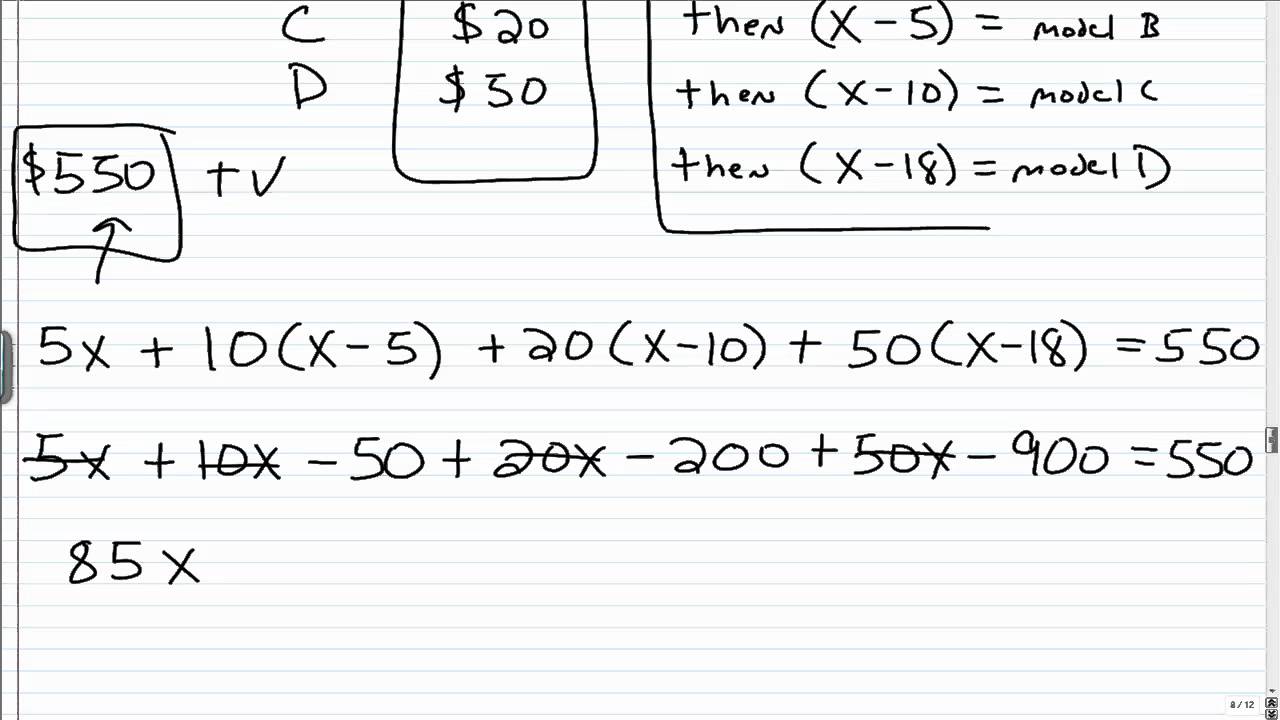 Algebra 1 help
