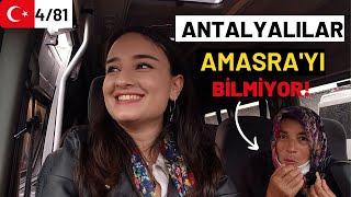 BARTIN'lı Abla ile EĞLENCELİ ANLAR ! Amasra'yı gezmek YARIM SAAT ! Türkiye turu 
