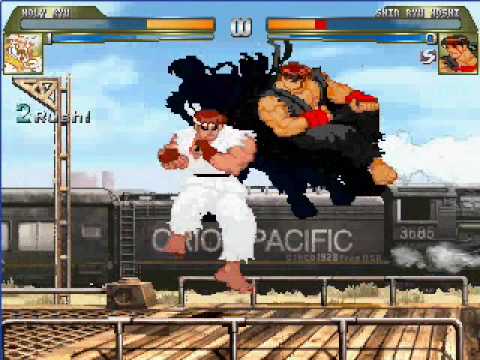 cheap characters get a holy asswipping: holy ryu vs shin ryu
