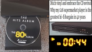 Ditch Vinyl A New Cd Player Selling For Just 21 Is It Any Good ? . Asda, Amazon