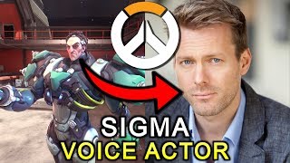 SIGMA VOICE ACTOR | Overwatch *NEW HERO*