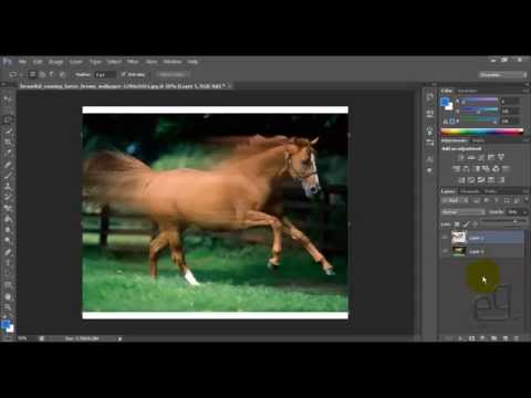 Как сделать эффект движения в фотошопе cs6