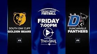 Friday Night Football South Oak Cliff Vs. Duncanville