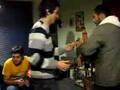 Elias y Seba bailando salsa...