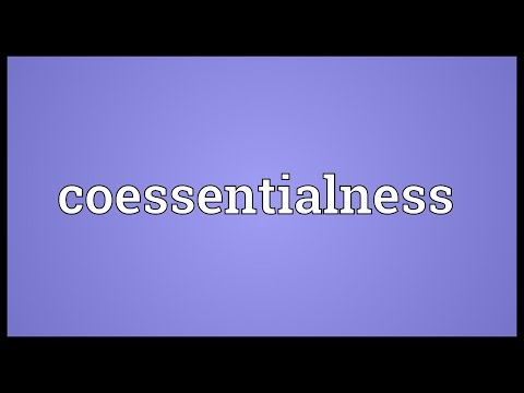 Header of coessentialness