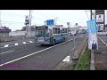 関東鉄道パープルバス　（P-016）土浦駅行　小野子バス停を通過　2014/07/22