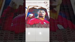 Ronaldos Unique Portrait Made Entirely From Playing Cards