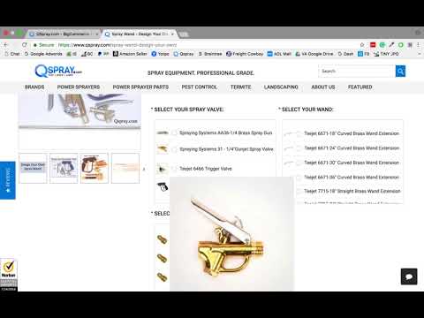 Design Your Own Spray Wand for Pest Control or Weed Control Equipment