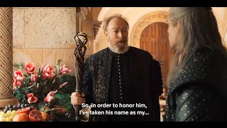 Geralt Meets Stregobor The Sorcerer