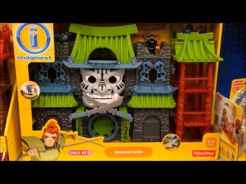 Imaginext Toys! Hot Toys For Christmas Imaginext Samuri Castle and 
