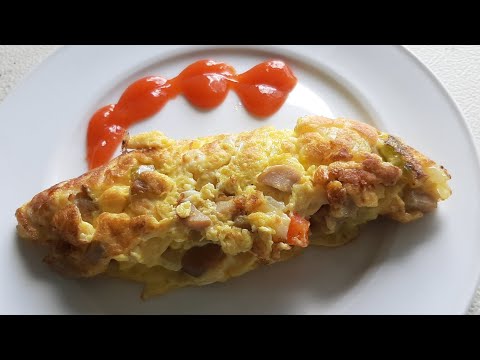 Cara Membuat Omelette Keju Sosis Enak Cepat dan Mudah