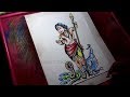 How to Draw Lord Subramanya Swamy Drawing